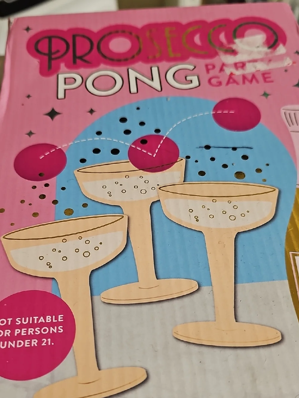 N/A prosecco pong